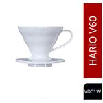 Hario V60 Plastic Coffee Dripper White - Size 01 VD-01W NWT7583