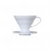 Hario V60 Plastic Coffee Dripper White - Size 01 VD-01W NWT7583