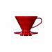Hario V60 Plastic Coffee Dripper Red - Size 01 VD-01R NWT7584