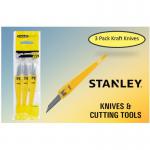 Stanley Disposable Knife Carded (Pack of 3) 0-10-601 NWT7614