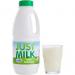 Candia Semi Skimmed JUST MILK Bottles (6 x 1L) NWT7622