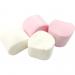A vibrant and tempting image of a pack of Princess Confectionery Princess Pink & White Marshmallows. The marshmallows are arranged in a neat row, each one coated in a pastel pink or white hue. The packaging is bright and eye-catching, featuring a regal princess illustration. Perfect for satisfying your sweet tooth.