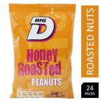 Big D Honey Roasted Peanuts 24 x 160g NWT7626