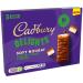 Cadbury Delights Soft Nougat Hazelnut & Caramel Chocolate Pack 5 NWT7645