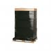 Roll-X Black Pallet Wrap (400mm x 250m 17mu) - PACK (6) NWT764P