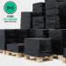 Roll-X Black Pallet Wrap (400mm x 250m 17mu) - PACK (6) NWT764P