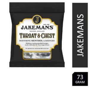 Jakemans Throat & Chest Lozenges 73g NWT7652P