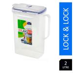 Lock & Lock Rectangular Fridge Door Jug 2 Litre NWT7661