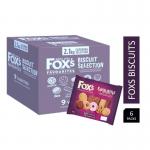 Foxs Favourites Assortment Biscuit Selection Pack 6 x 365g NWT7682