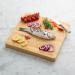 Mason Cash Typhoon 37cm Square Butchers Block, Wood, Solid 3.8kg - PACK (4) NWT7696P