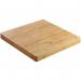Mason Cash Typhoon 37cm Square Butchers Block, Wood, Solid 3.8kg - PACK (4) NWT7696P