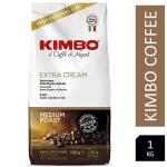 Kimbo Extra Cream 1kg Italian Coffee Beans NWT7709