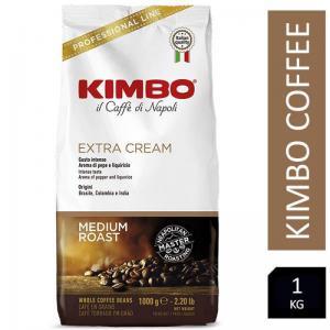 Kimbo Extra Cream 1kg Italian Coffee Beans NWT7709P