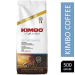 Kimbo Decaf Medium Roast Coffee Beans - 500g - PACK (12) NWT7713P