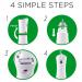 AirWick Crisp Linen & Lilac Freshmatic Machine & Refill - PACK (4) NWT7794P