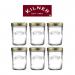Kilner Wide Mouth Screw Top Lid Preserving Glass Jar 0.35 Litre Transparent (0025.898) NWT7805