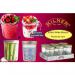 Kilner Wide Mouth Screw Top Lid Preserving Glass Jar 0.35 Litre Transparent (0025.898) - PACK (4) NWT7805P