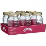 Kilner Round Glass Screw Top Lid Preservation Storage Jar 1 Litre (0025.401) NWT7807