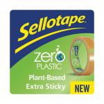 Sellotape Zero Plastic Eco Friendly tape 24mm x 30m NWT7814