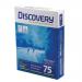 Discovery A4 75gsm White Paper (500 Sheets) - PACK (5) NWT7818P