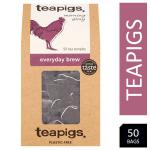 Teapigs Everyday Brew Whole Leaf Tea Temples 50s NWT7819