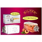 Kilner Branded 3L Square Glass Fridge Dispenser with Tap (0025.071) - PACK (2) NWT7825P