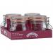Kilner Branded 0.5 Litre ROUND Glass Clip Top Preservation Storage Jar (0025.490) NWT7832
