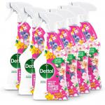 Dettol Peony & Rose Multi Purpose Cleaner Spray 750ml - PACK (6) NWT7839P