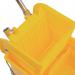 Yellow Colour Coded Wheeled Mop Bucket & Wringer 17L NWT7843