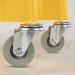 Yellow Colour Coded Wheeled Mop Bucket & Wringer 17L NWT7843