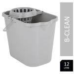 Wham Everyday Mop Bucket Cool Grey 12 Litre NWT7859