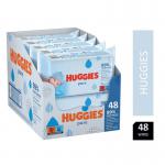 Huggies Pure Water Wipes 48s - Natural Wet Wipes 99% Pure Water NWT7861
