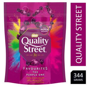 Image of Quality Street Purple One Chocolate Sharing Bag 344g NWT7862