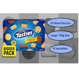 McVities Tasties Biscuits Assortment Selection Box 730g NWT7864