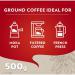 Lavazza Qualita Rossa Coffee 500g NWT789