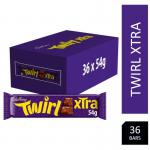 Cadbury Twirl Xtra 54g Pack 36s NWT7898