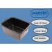 Addis Plastic BLACK Butler Large Rectangular Bowl 12.5 Litre NWT7904