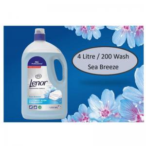 Lenor Fabric Conditioner SEA BREEZE Professional 4L CONCENTRATED 200
