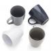 Sabichi Stoneware Grey Mugs Pack 4s NWT7910