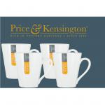 Price & Kensington Milan Conical White Mug - PACK (12) NWT7917P