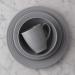 Typhoon Living Grey Mug NWT7918