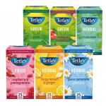 Tetley Fruit & Herb Starter Pack 6x25s NWT792