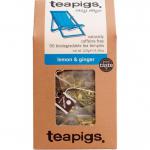 Teapigs Lemon & Ginger Tea Bags Made With Whole Leaves 50s NWT7932