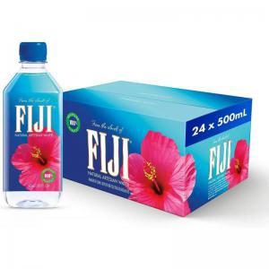 Fiji Water Natural Artesian Water Bottles, 24 x 500 ml NWT7954