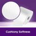 Cushelle Original 2-Ply Toilet Rolls 50% Longer Rolls (Pack of 12=18) 1102184 NWT7964