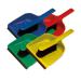 Janit-X Value Colour Coded Dustpan and Brush Set Yellow - PACK (24) NWT7969P