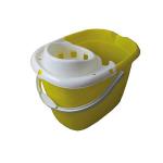 Janit-X 15 Litre Colour Coded Mop Bucket Yellow - PACK (10) NWT7974P