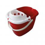 Janit-X 15 Litre Colour Coded Mop Bucket Red NWT7975