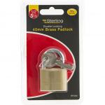 SECURIT40mm Brass Padlock 140EURD NWT7988