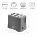 Quest 2 Slice Toaster in Grey NWT7993